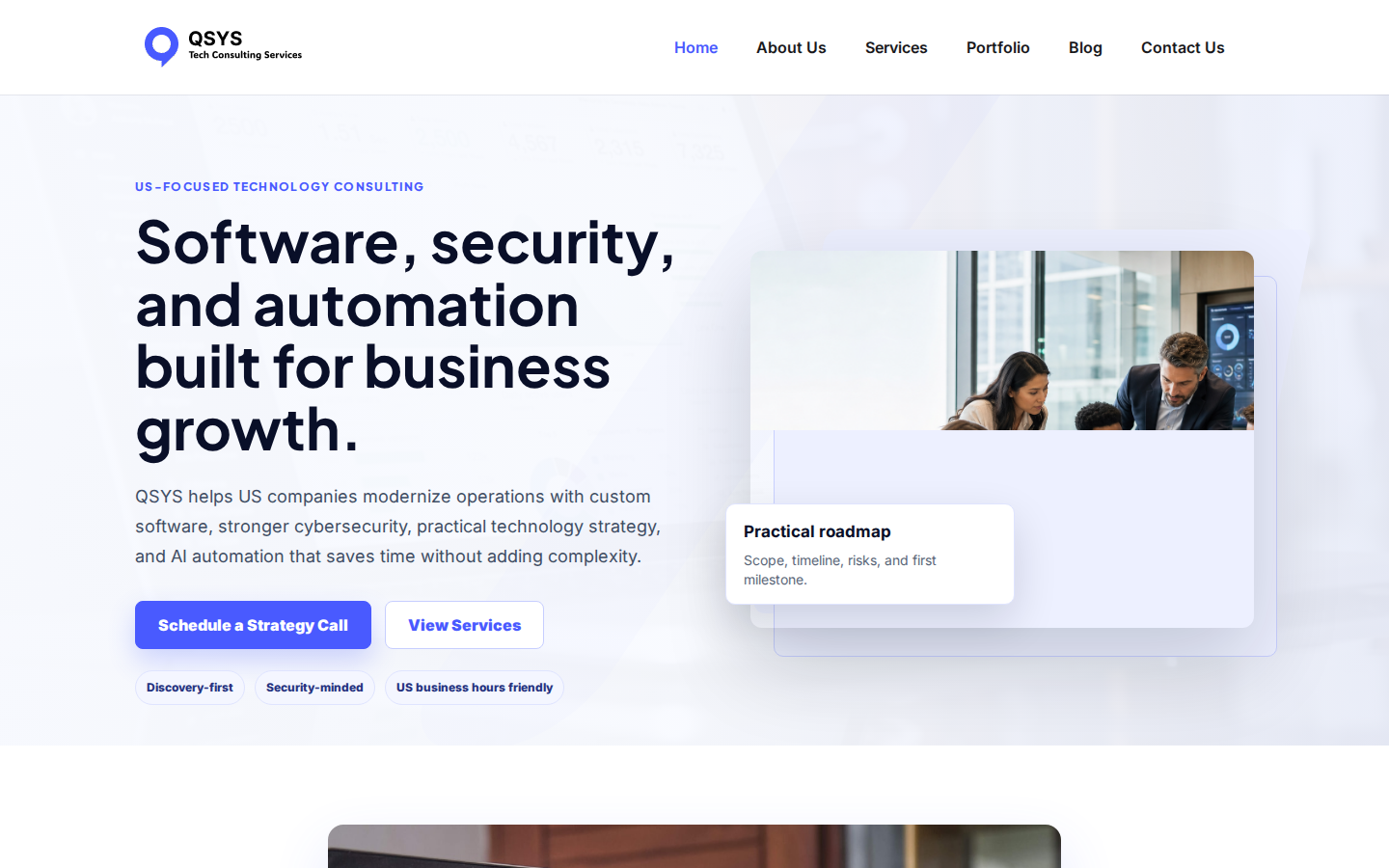 QSYS IT — Enterprise technology platform